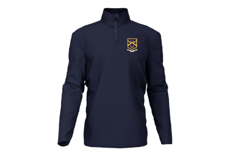 Borden Grammar PE Quarter Zip Top (Senior Sizes)