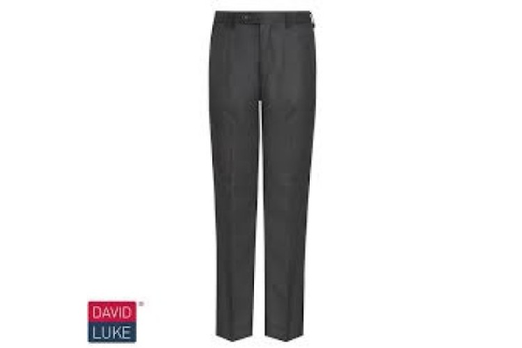 Flat Front Trouser, Elastic Back (Junior Sizes)DL943