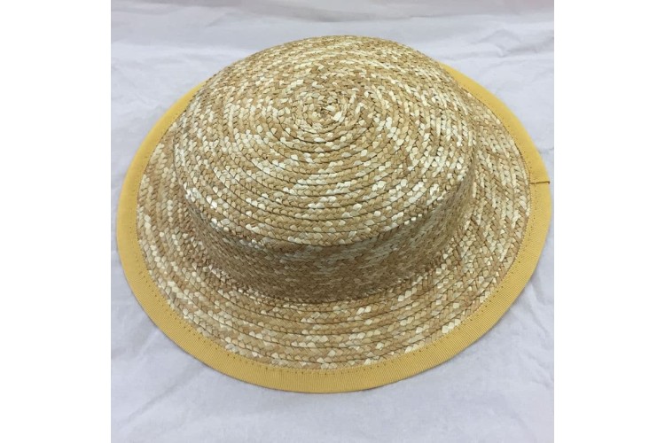 Girl's Summer Boater Hat (Band available from School)