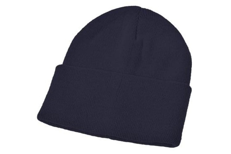 Navy Winter Hat with School Logo