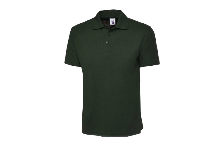 Public Services Polo Shirt IN BOTTLE GREEN