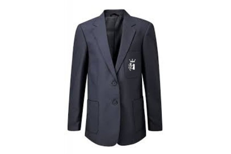 TSS Girl's Navy Blazer with Logo (Senior Sizes)